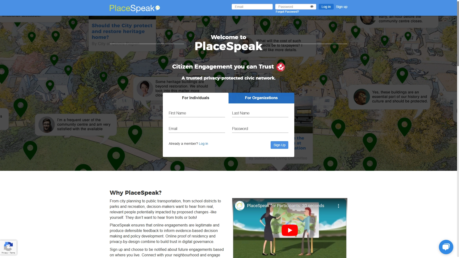 PlaceSpeak